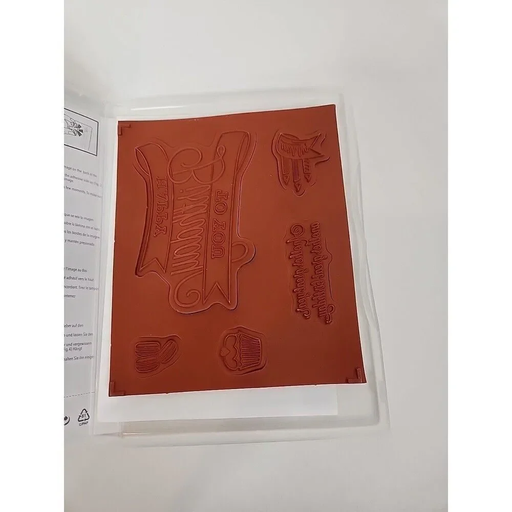 Stampin' Up! Stamp Set ANOTHER GREAT YEAR Set of 5 Stamps 133041 Birthday Banner
